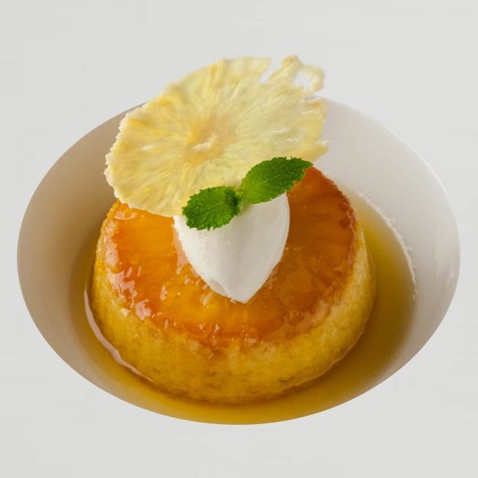 Pineapple Coconut Pudding